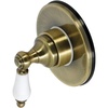 image:imageKingston Brass KS3033PL 3Way Diverter Valve with Trim Kit Antique Brass