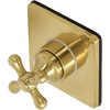 image:imageKingston Brass KS3047AX 3Way Diverter Valve with Trim Kit Brushed Brass