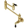 image:imageKingston Brass KS3108PKL Duchess Wall Mount Pot Filler Brushed NickelPolished Brass