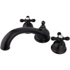 image:imageKingston Brass KS3351AX Vintage Roman Tub Faucet Polished ChromeOil Rubbed Bronze