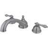 image:imageKingston Brass KS3352AL Vintage Roman Tub Faucet Polished BrassBrushed Nickel