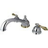 image:imageKingston Brass KS3352AL Vintage Roman Tub Faucet Polished BrassChrome