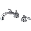 image:imageKingston Brass KS3352AL Vintage Roman Tub Faucet Polished BrassPolished Chrome