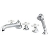 image:imageKingston Brass KS43015PX Roman Tub Faucet with Hand Shower Polished ChromePolished Chrome