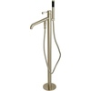 image:imageKingston Brass KS8137DPL Paris Freestanding Tub Faucet with Hand Shower Brushed BrassBrushed Nickel