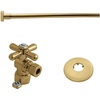 image:imageKingston Brass KTK105P Trimscape Toilet Supply Kit 12 IPS x 38 OD Comp Oil Rubbed BronzePolished Brass