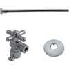 image:imageKingston Brass KTK105P Trimscape Toilet Supply Kit 12 IPS x 38 OD Comp Oil Rubbed BronzePolished Chrome