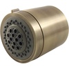 image:imageKingston Brass KX8613 Shower Scape 3316Inch Round 2Function ABS Shower Head in Antique BrassAntique Brass