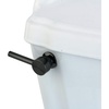 image:imageKingston Brass NKTDL Water Onyx Toilet Tank Lever Black Stainless Steel 1113 x 263 x 125
