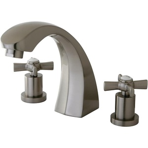 image:imageKINGSTON BRASS KS4365ZX Millennium Roman Tub Filler Oil Rubbed BronzeBrushed Nickel