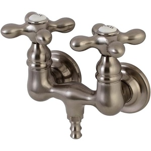 image:imageKingston Brass AE37T0 Aqua Vintage Clawfoot Tub Faucet Matte Black 656 x 319 x 475Brushed Nickel