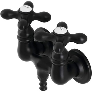 image:imageKingston Brass AE37T0 Aqua Vintage Clawfoot Tub Faucet Matte Black 656 x 319 x 475Matte Black
