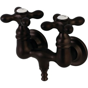 image:imageKingston Brass AE37T0 Aqua Vintage Clawfoot Tub Faucet Matte Black 656 x 319 x 475Oil Rubbed Bronze