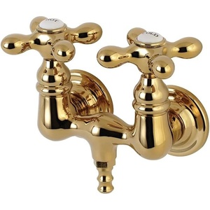 image:imageKingston Brass AE37T0 Aqua Vintage Clawfoot Tub Faucet Matte Black 656 x 319 x 475Polished Brass