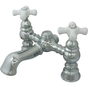 image:imageKingston Brass CC1136T1 Vintage 7Inch Deck Mount Tub Faucet Polished ChromePolished Chrome