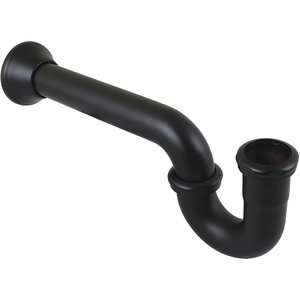 image:imageKingston Brass CC2246 114 or 112 x 112 PTrap with Bell Flange 13116 Length 18 Gauge Polished NickelMatte Black