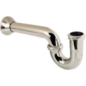image:imageKingston Brass CC2246 114 or 112 x 112 PTrap with Bell Flange 13116 Length 18 Gauge Polished NickelPolished Nickel