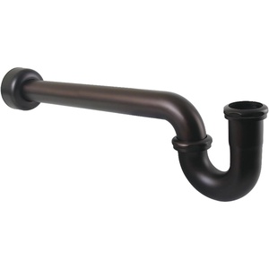 image:imageKingston Brass CC6127 112 PTrap with Box Flange 19 Length 18 Gauge Brushed BrassOil Rubbed Bronze