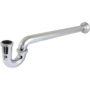 image:imageKingston Brass CC7126 112 PTrap with Bell Flange 24 Length 18 Gauge Polished NickelPolished Chrome
