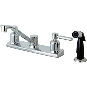 image:imageKingston Brass FB122DL Concord 8 Centerset Kitchen Faucet Polished Chrome 1025 x 769 x 556