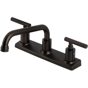image:imageKingston Brass FB2135CML Manhattan 8 Centerset Kitchen Faucet Oil Rubbed BronzeOil Rubbed Bronze