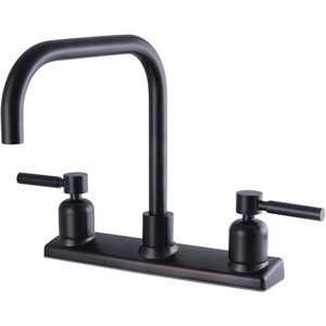 image:imageKingston Brass FB2148DL Concord 8Inch Centerset Kitchen Faucet Brushed NickelOil Rubbed Bronze