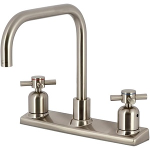 image:imageKingston Brass FB2148DX Concord 8Inch Centerset Kitchen Faucet Brushed NickelBrushed Nickel