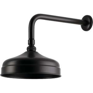 image:imageKingston Brass K124K35 Trimscape 8 Round Raindrop Brass Shower Head with 12 Shower Arm Oil Rubbed BronzeOil Rubbed Bronze