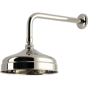 image:imageKingston Brass K124K35 Trimscape 8 Round Raindrop Brass Shower Head with 12 Shower Arm Oil Rubbed BronzePolished Nickel