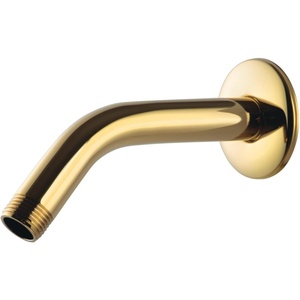image:imageKingston Brass K206M2 6Inch Shower Arm with Round Flange in Polished BrassPolished Brass