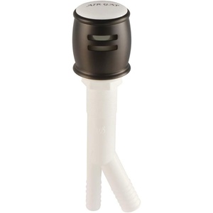 image:imageKingston Brass K511PB Heritage Dishwasher Air Gap Polished BrassOil Rubbed Bronze