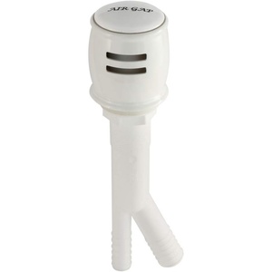 image:imageKingston Brass K511WH Heritage Dishwasher Air Gap White