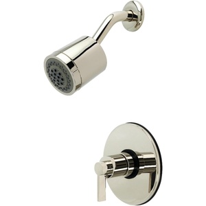 image:imageKingston Brass KB6692NDLSO NuvoFusion SingleHandle Pressure Balanced Shower Faucet Polished BrassPolished Nickel