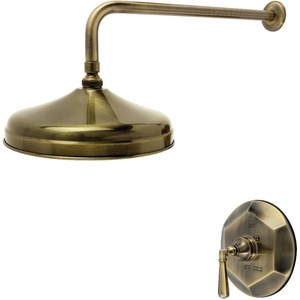 image:imageKingston Brass KBX4633HLTSO Metropolitan SingleHandle Shower Faucet Trim Only Antique BrassAntique Brass