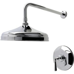 image:imageKingston Brass KBX4633HLTSO Metropolitan SingleHandle Shower Faucet Trim Only Antique BrassPolished Chrome