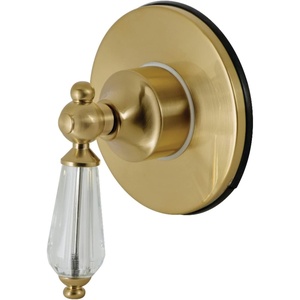 image:imageKingston Brass KS3033WLL 3Way Diverter Valve with Trim Kit Antique BrassBrushed Brass
