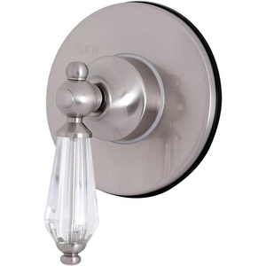 image:imageKingston Brass KS3033WLL 3Way Diverter Valve with Trim Kit Antique BrassBrushed Nickel