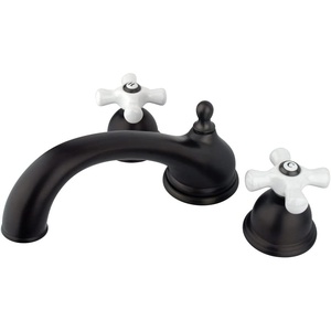 image:imageKingston Brass KS3351PX Vintage Roman Tub Faucet Polished ChromeOil Rubbed Bronze