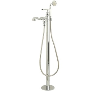 image:imageKingston Brass KS7011RL Royale Freestanding Tub Faucet with Hand Shower Polished ChromePolished Chrome