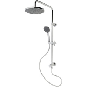 image:imageKingston Brass KSG2398D Concord Wall Mount Rain Drop Shower System with Hand Shower Brushed NickelPolished Chrome
