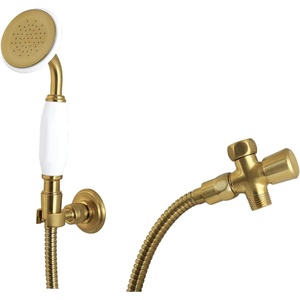 image:imageKingston Brass KX1067SD Victorian Hand Shower Kit Brushed Brass