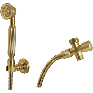 image:imageKingston Brass KX1077SD Vintage Hand Shower Kit Brushed Brass