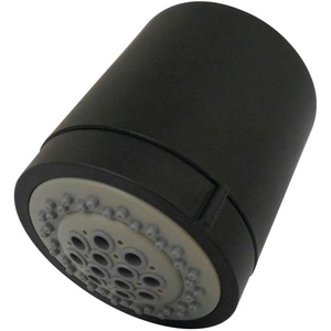 image:imageKingston Brass KX8613 Shower Scape 3316Inch Round 2Function ABS Shower Head in Antique BrassMatte Black