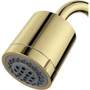 image:imageKingston Brass KX8613 Shower Scape 3316Inch Round 2Function ABS Shower Head in Antique BrassPolished Brass