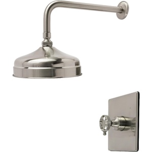 image:imageKingston KB6348RKXSO Webb SingleHandle Pressure Balanced Shower Faucet Brushed Nickel