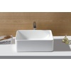 image:imageFauceture EVA20156 Arcticstone Solid Surface White Stone Vessel Sink Matte White