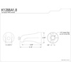 image:imageKINGSTON BRASS K1288A1 518Inch Universal Diverter Tub Spout Polished ChromeBrushed Nickel