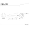 image:imageKINGSTON BRASS K1288A1 518Inch Universal Diverter Tub Spout Polished ChromeOil Rubbed Bronze