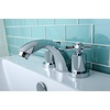 image:imageKINGSTON BRASS KS2958ZX Millennium Mini Widespread Lavatory Faucet with Brass PopUp Brushed NickelPolished Chrome