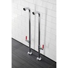 image:imageKingston Brass AE810S1DKL Concord Freestanding Tub Supply Line Polished Chrome